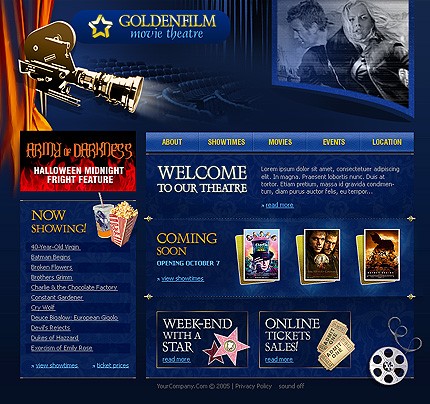 Website Template #9782
