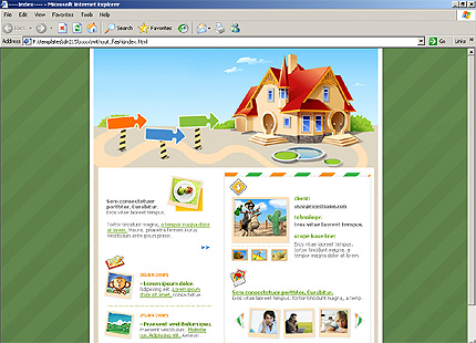 Website Template #9812