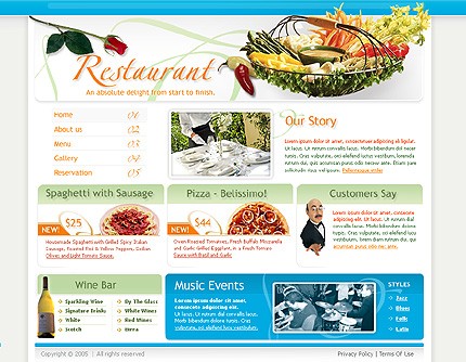Website Template #9815