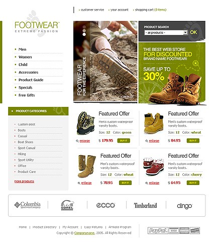 Website Template #9823