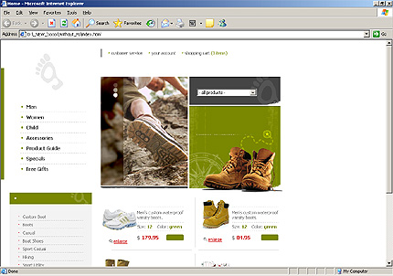 Website Template #9823