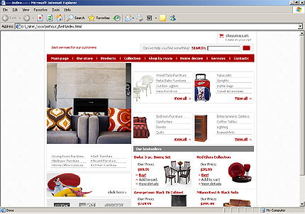 Website Template #9829