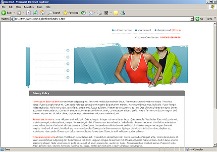 Website Template #9832