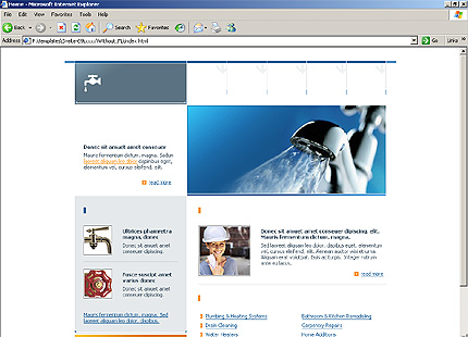 Website Template #9876