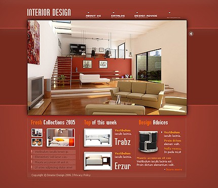 Website Template #9877