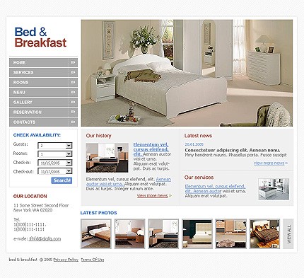 Website Template #9885