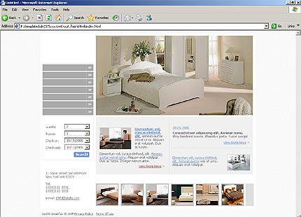 Website Template #9885