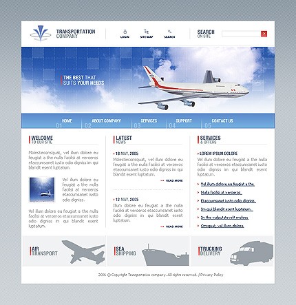 Website Template #9890