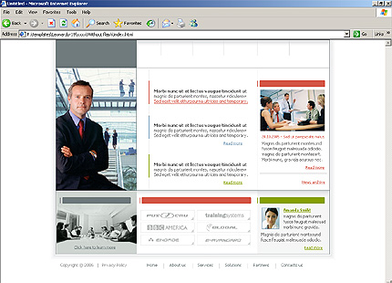 Website Template #9893