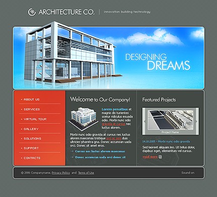 Website Template #9943