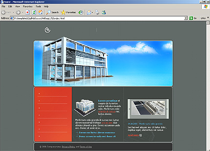 Website Template #9943