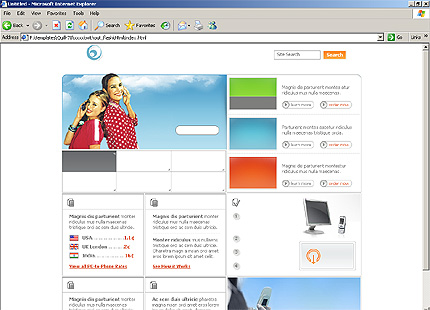 Website Template #9975