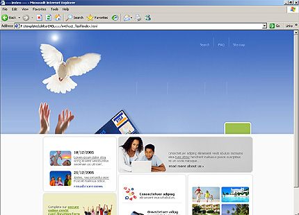 Website Template #9995