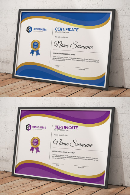 Certificate Templates