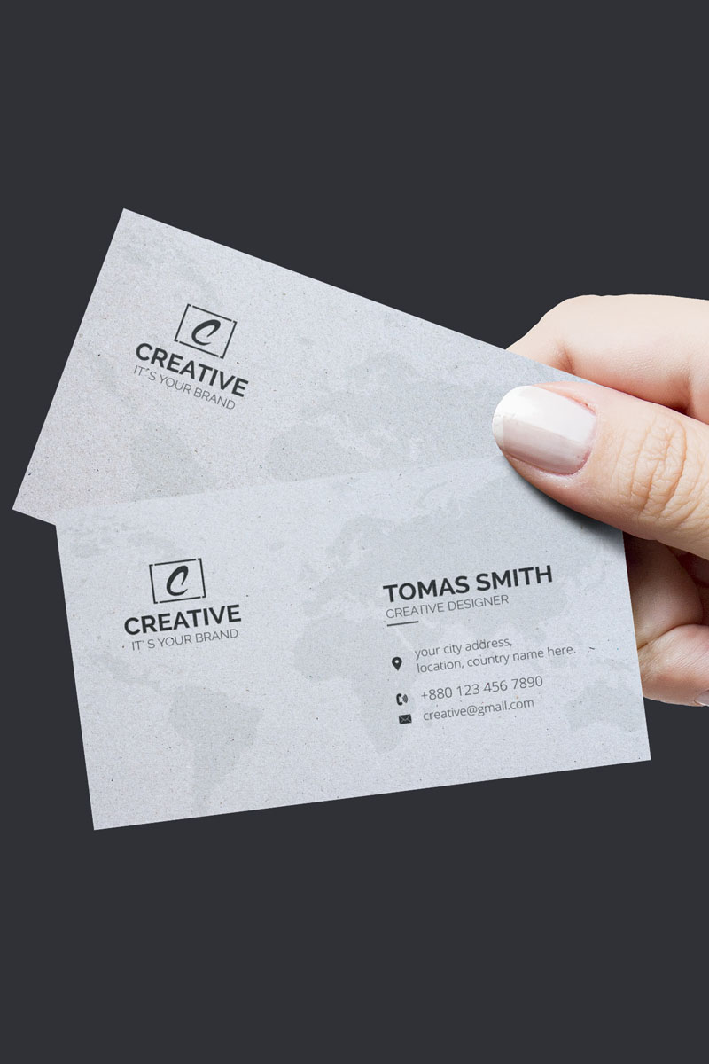 Tomas Smith_ Business Card - Corporate Identity Template