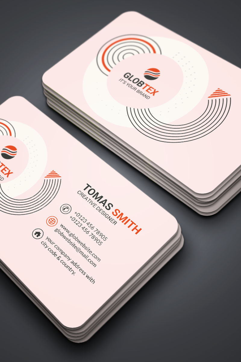 Tomas Smith_ Business Card - Corporate Identity Template