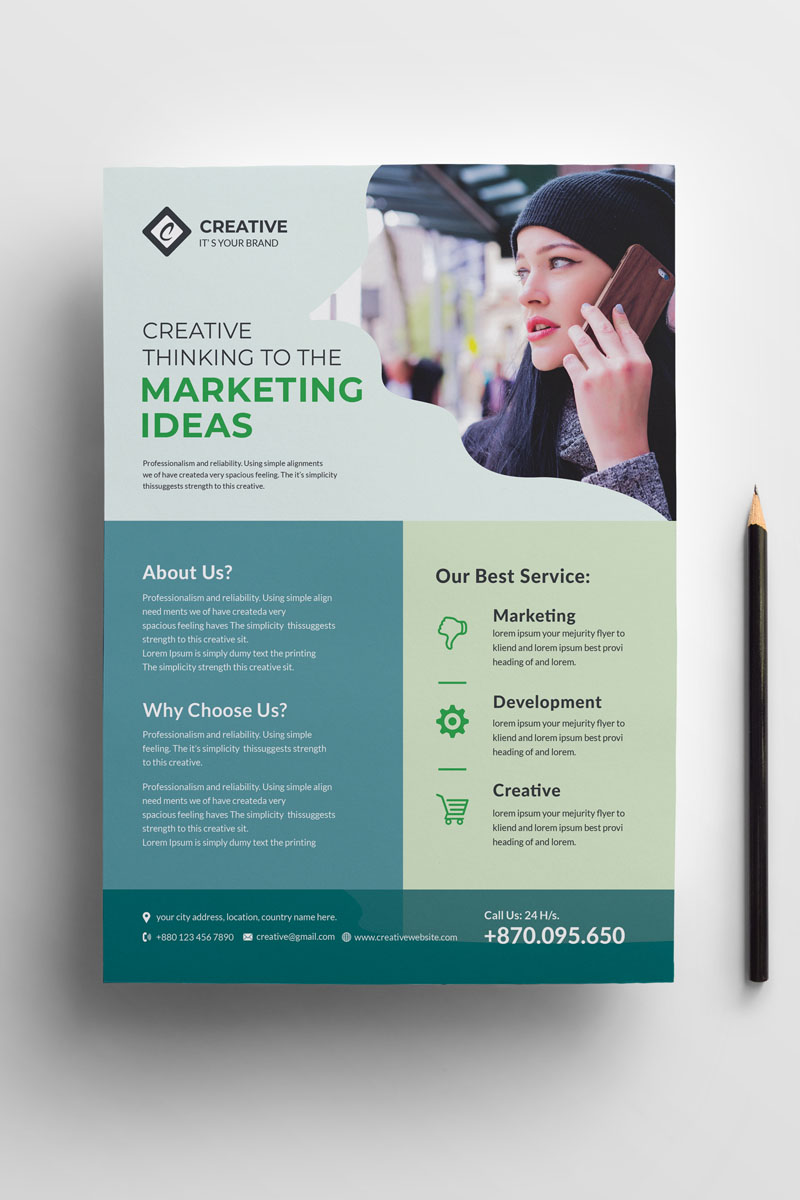 Best Creative Business Flyer Vol_65 - Corporate Identity Template