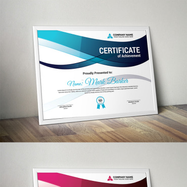 Corporate Decorative Certificate Templates 100137