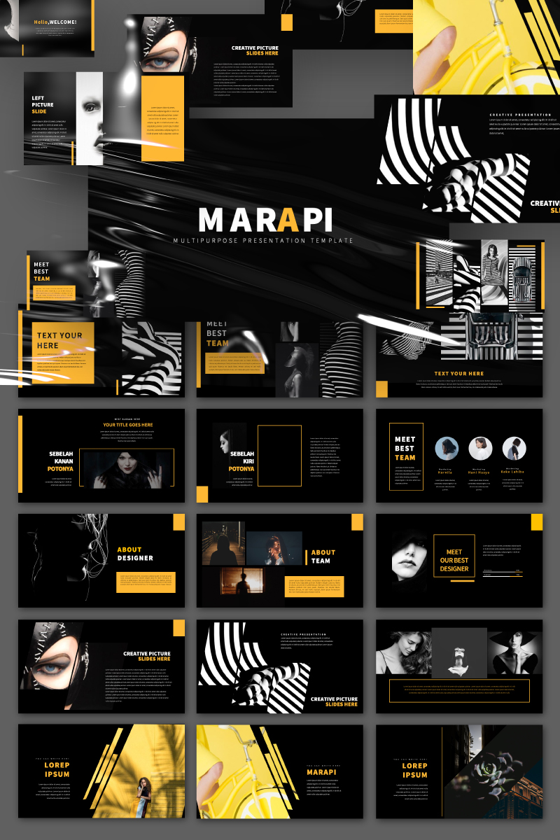 Marapi Presentation - Keynote template