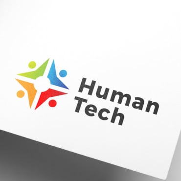 Human Team Logo Templates 100287
