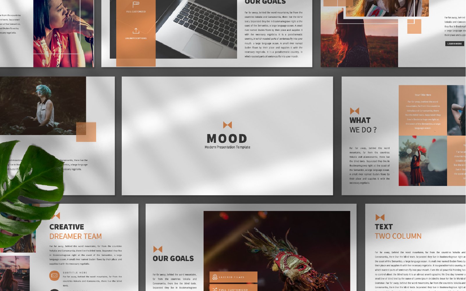 Laika Presentation PowerPoint template