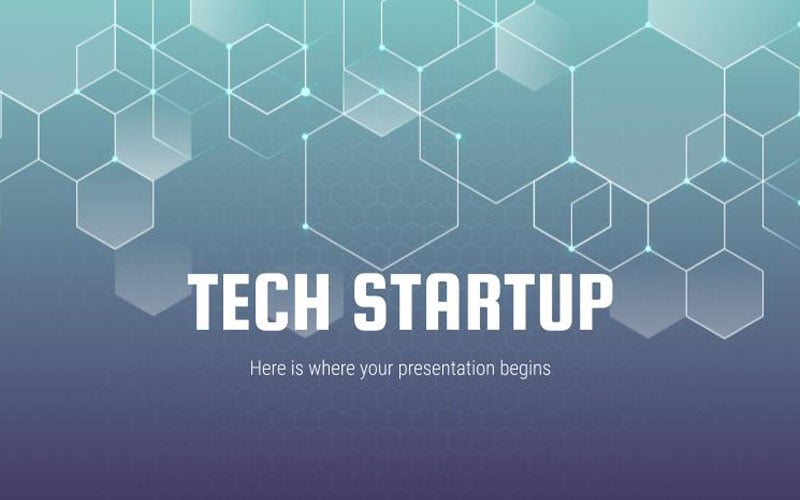 Tech Startup PowerPoint template