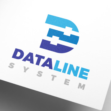 Line Tech Logo Templates 100444