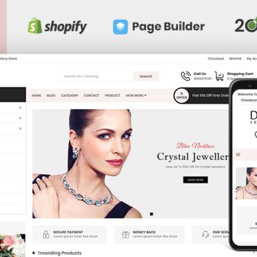 Jewelery Fashion Shopify Themes 100521