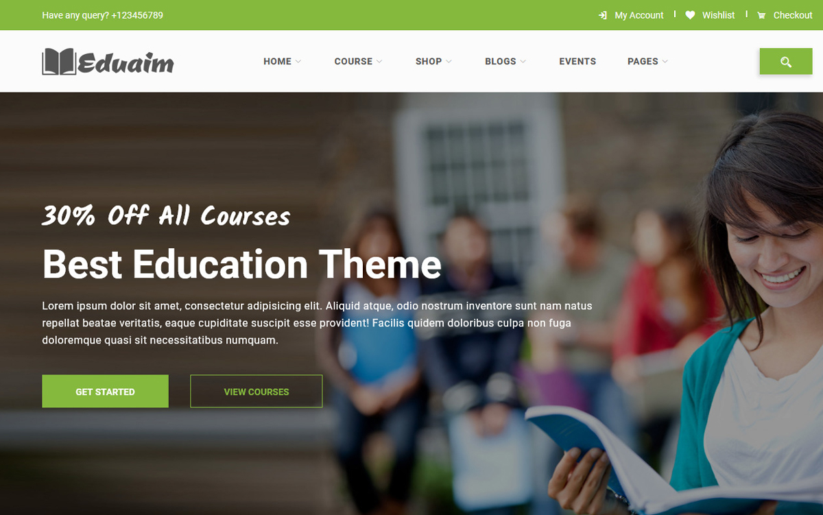 Eduaim - Education HTML Bootstrap 5 Template