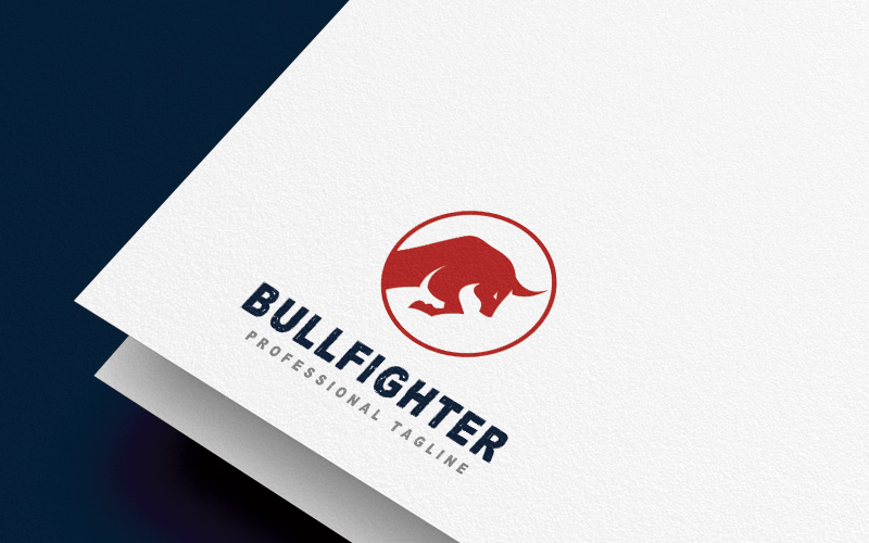 Bullfighter Logo Template