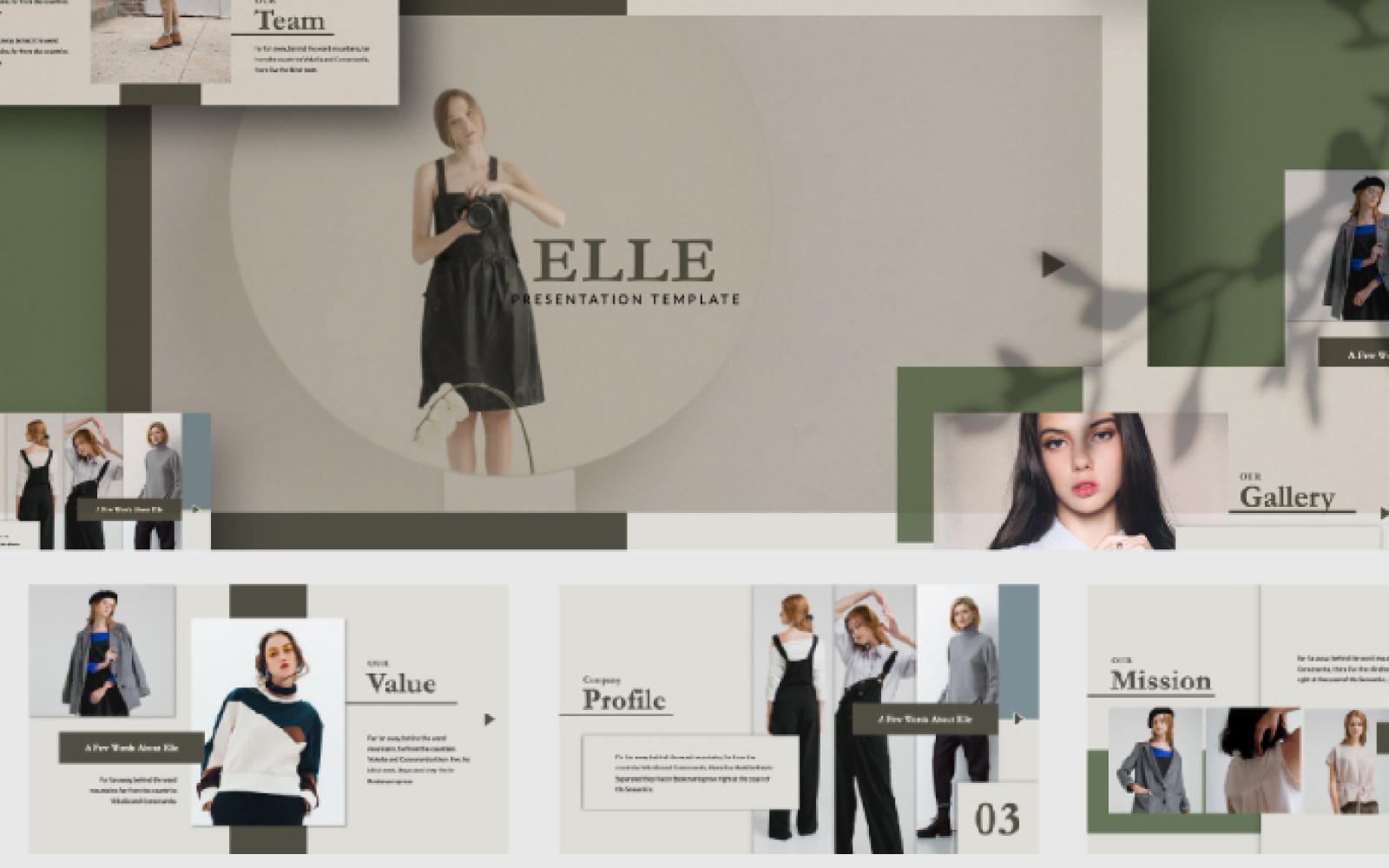 Elle Presentation Google Slides