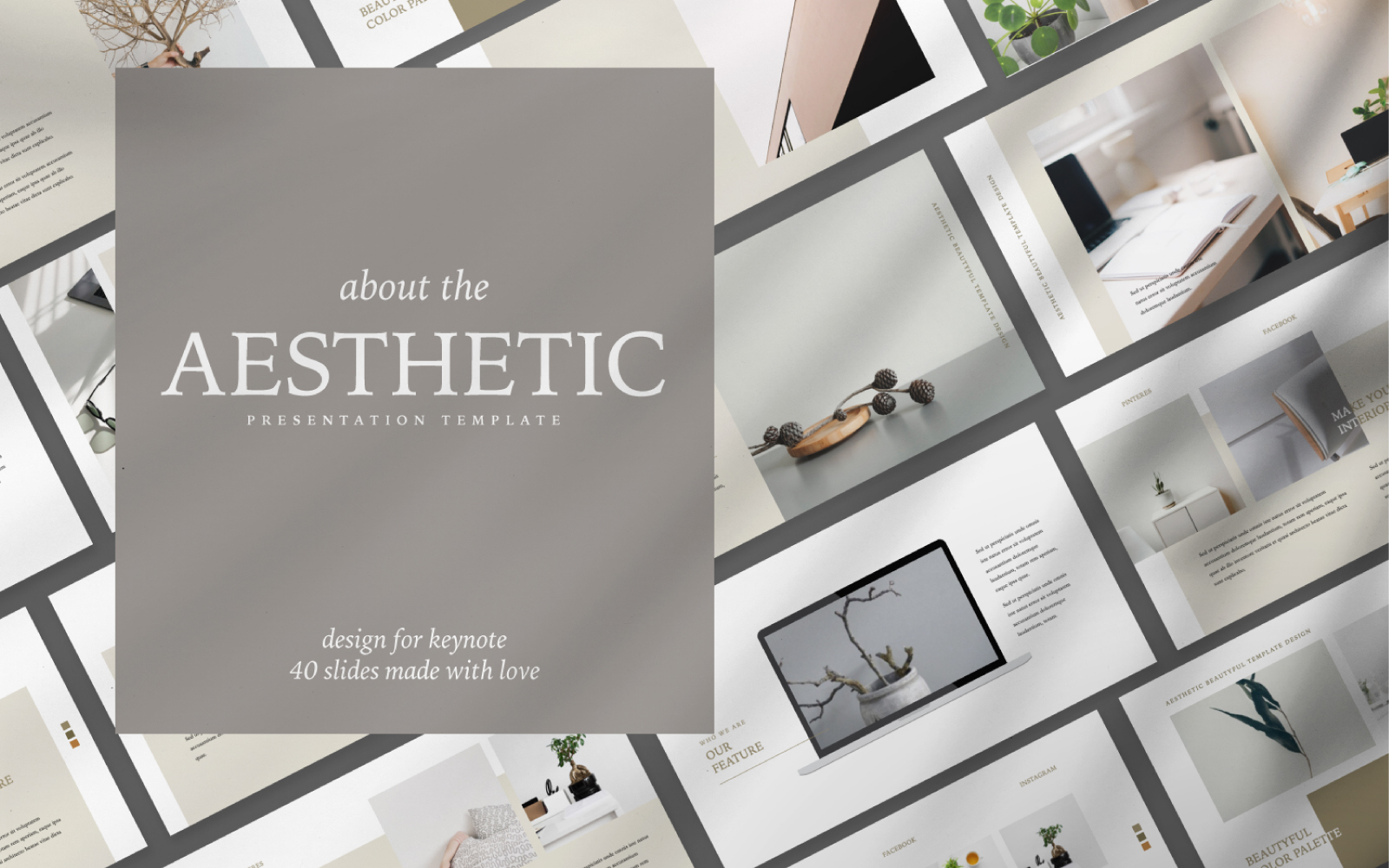 Aesthetic Presentation - Keynote template