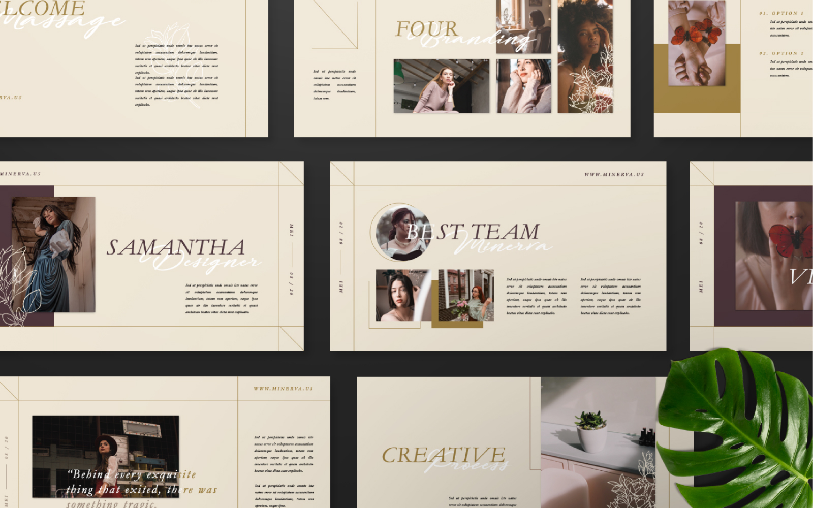 Minerva Presentation - Keynote template