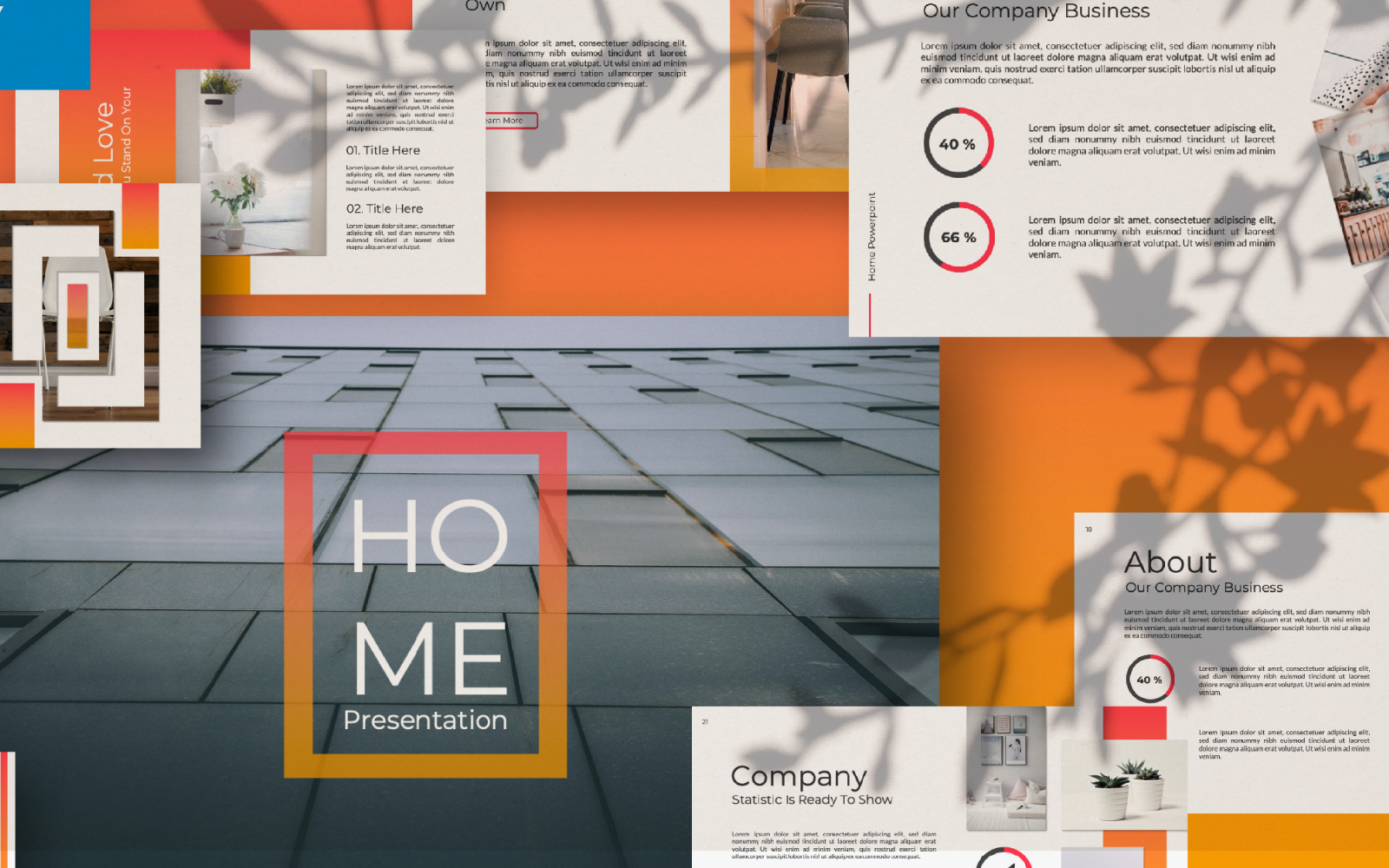 Home Presentation - Keynote template