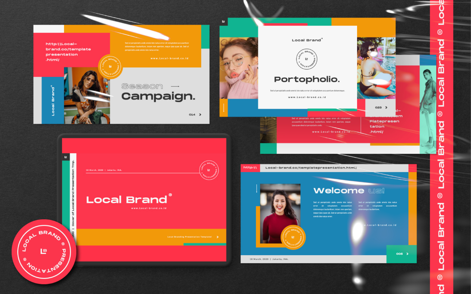 Local Brand Presentation - Keynote template