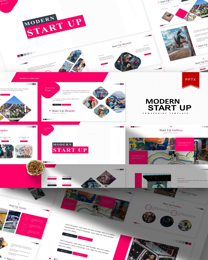 Modern Start Up | PowerPoint template