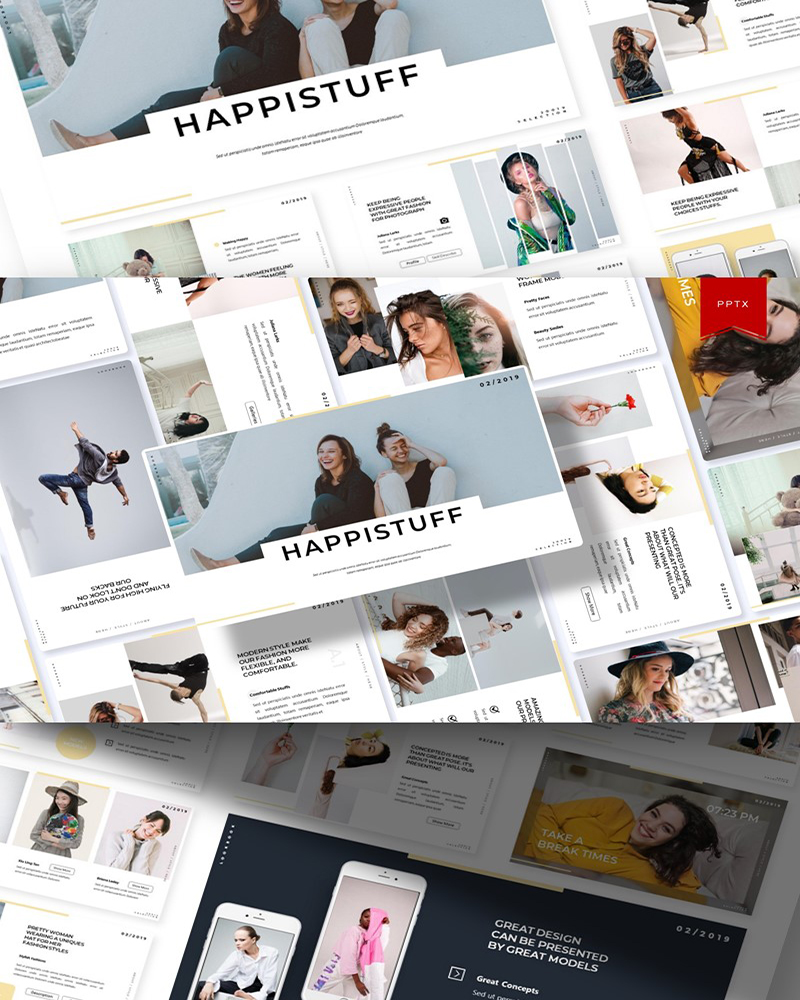 Happistuff | PowerPoint template