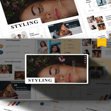 Style Beauty Google Slides 100866