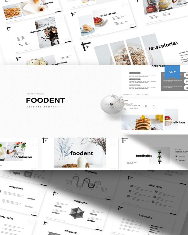 Foodent - Keynote template