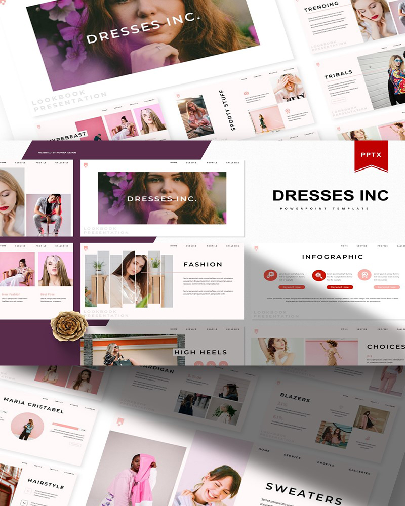 Dresses | PowerPoint template