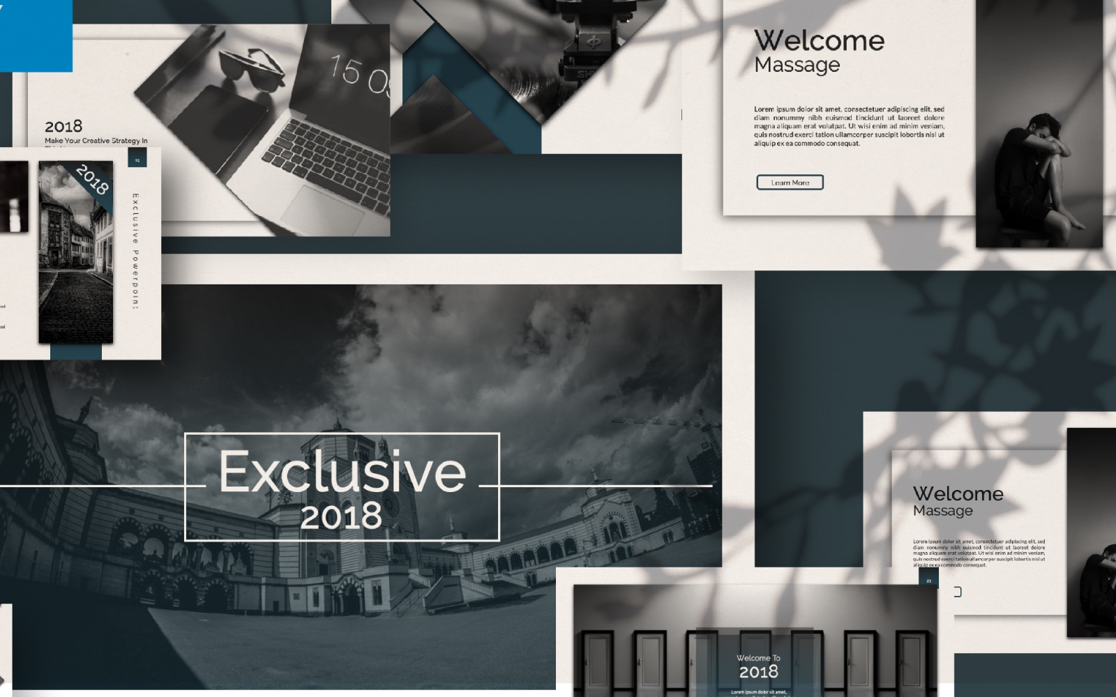 Exclusive Presentation PowerPoint template