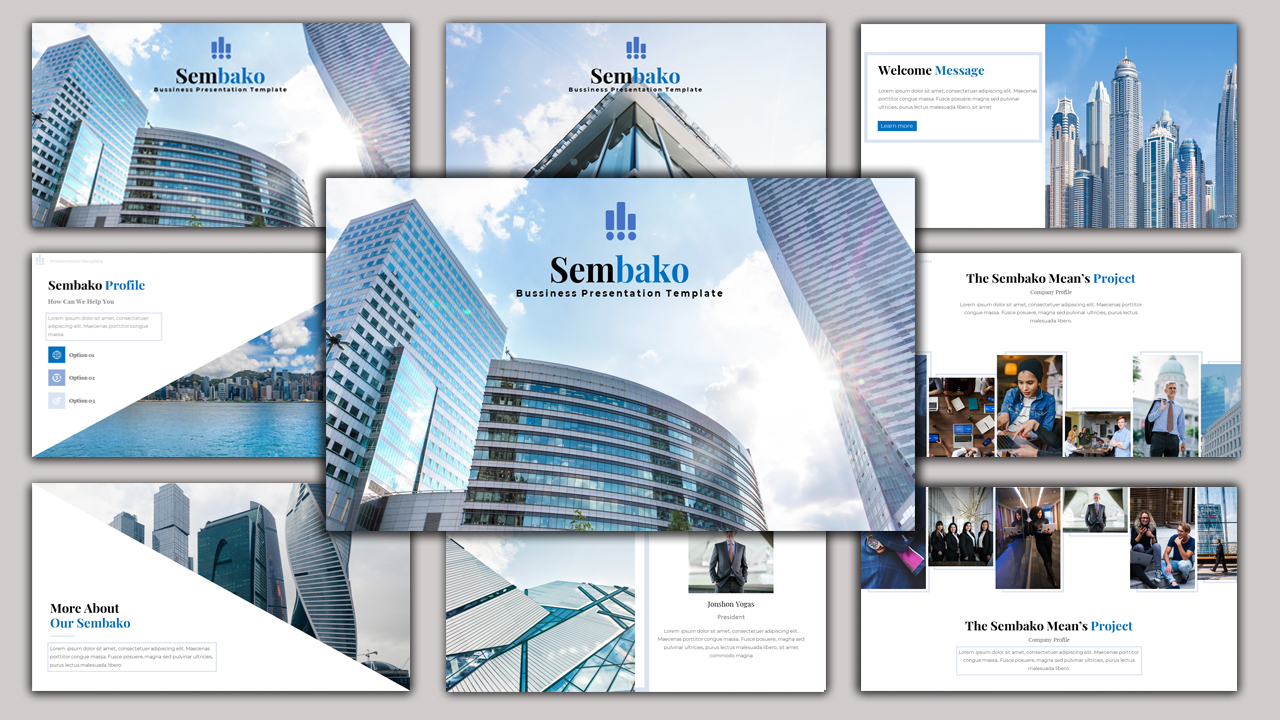 Sembako - Creative Business PowerPoint template