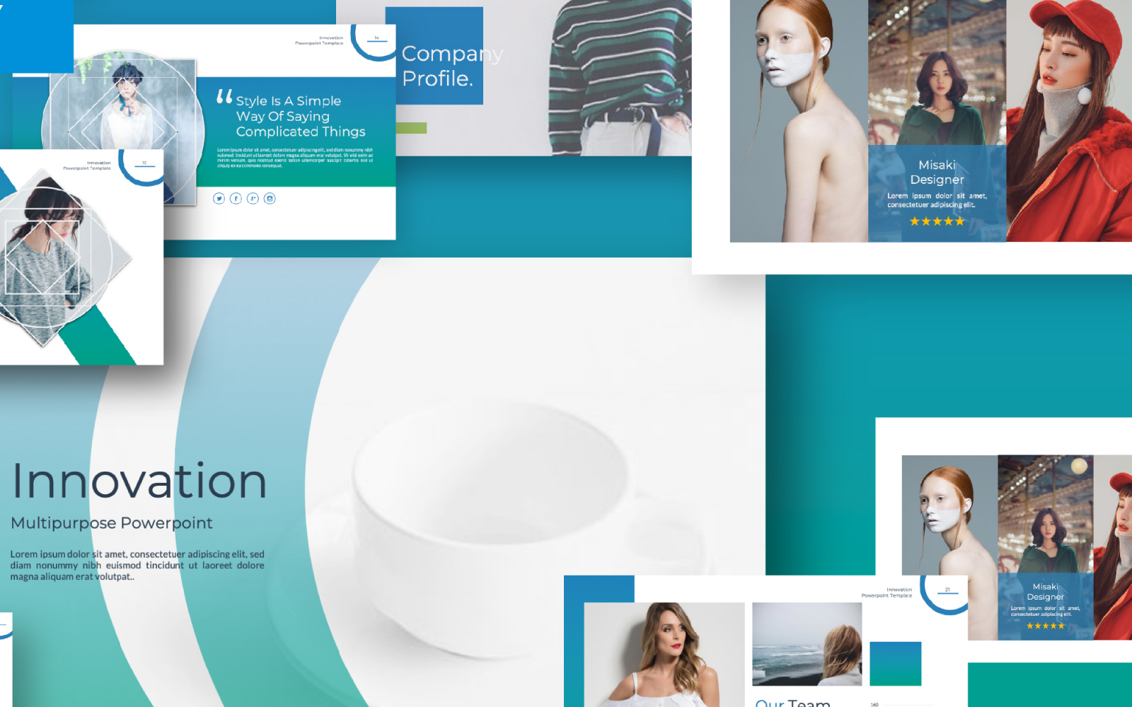 Innovation Presentation PowerPoint template