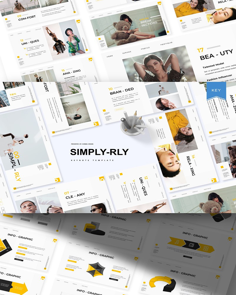 Simplrly - Keynote template