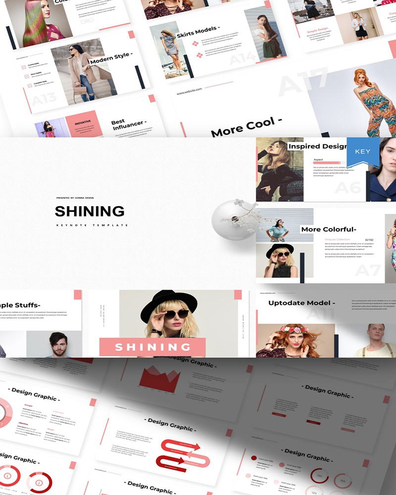 Shining - Keynote template