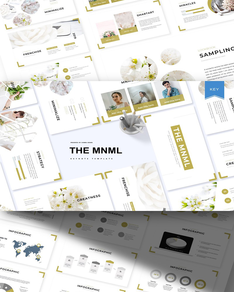 The Mnml - Keynote template