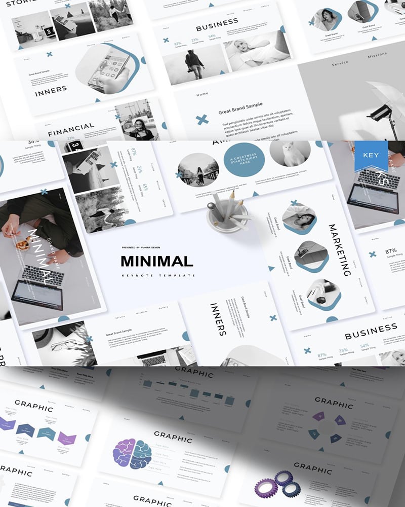 Minimal - Keynote template