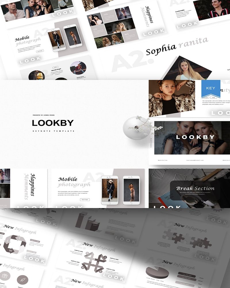 Lookby - Keynote template