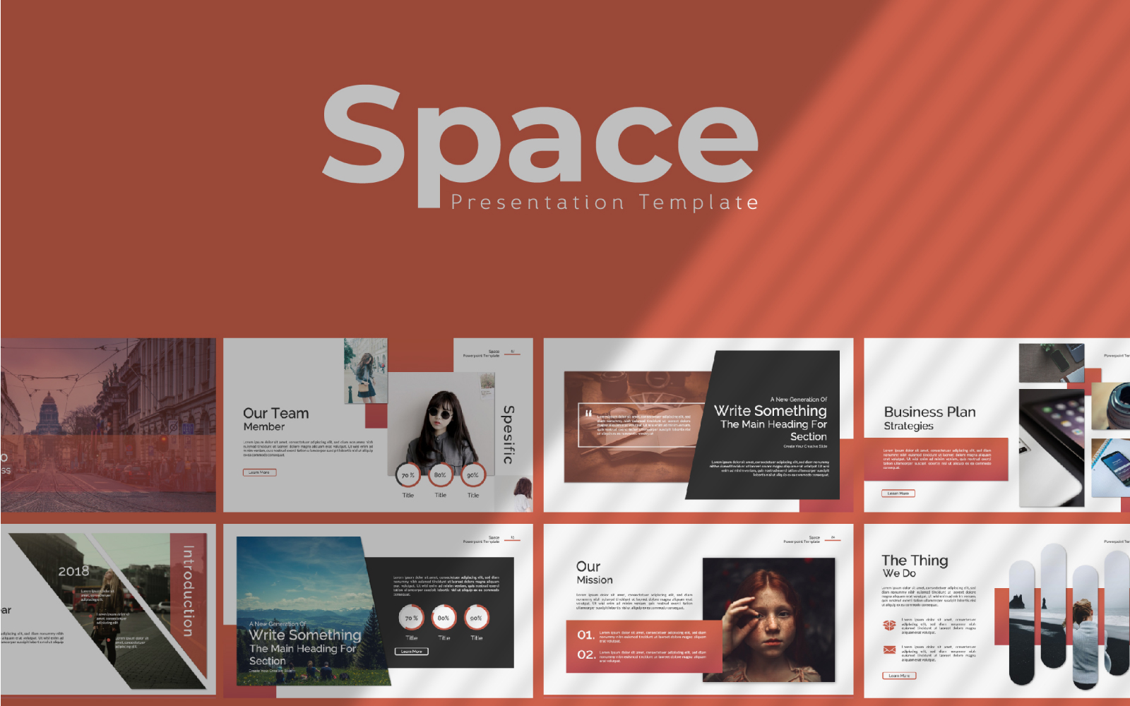 Space Spesific Presentation Google Slides