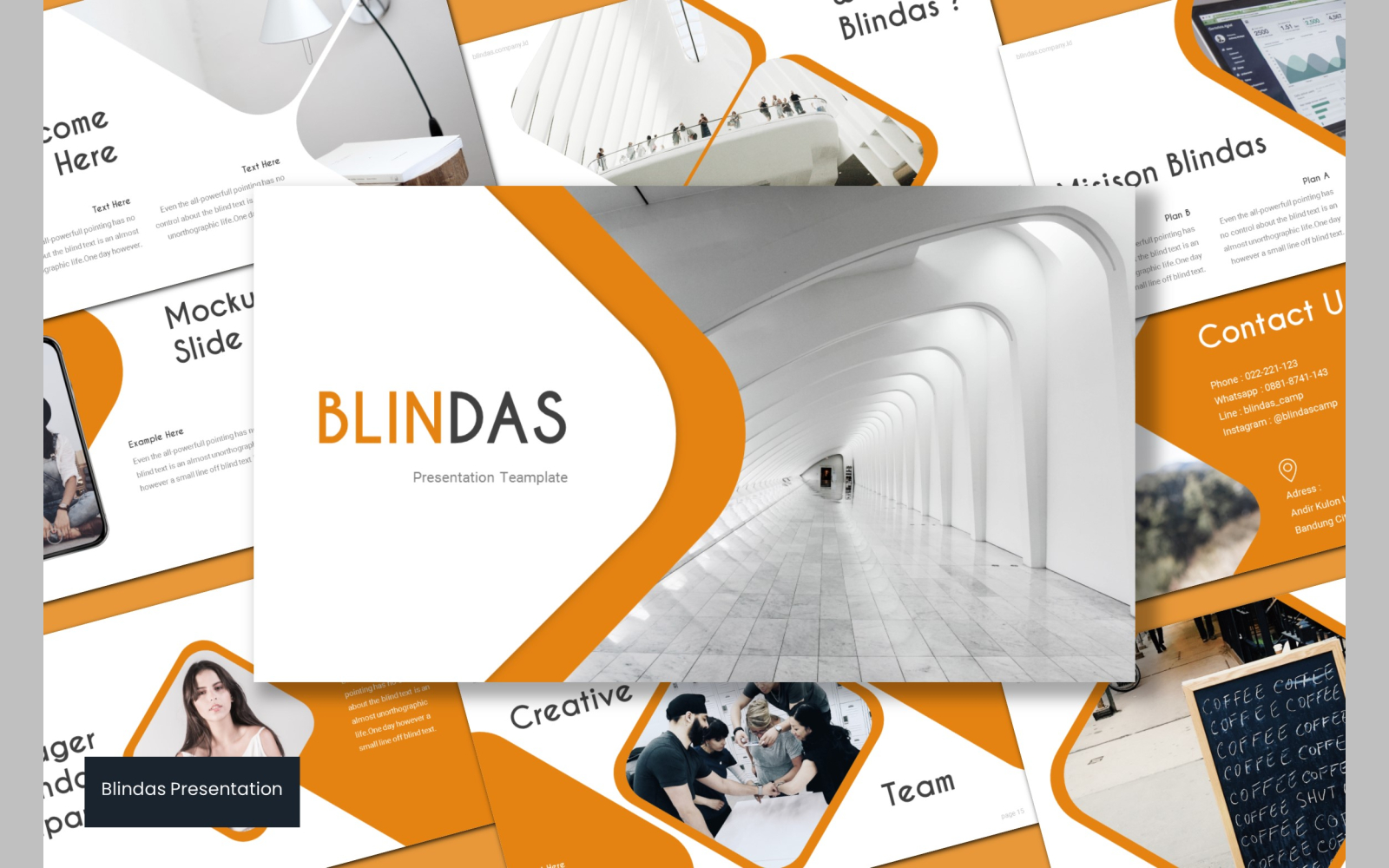 Blindas Google Slides